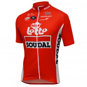 Tenue Cycliste et Cuissard à Bretelles 2018 Tour de France Lotto Soudal N001
